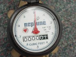 Landscape water meter